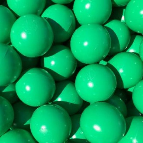 75mm Plastic Balls Green | Creative Activity