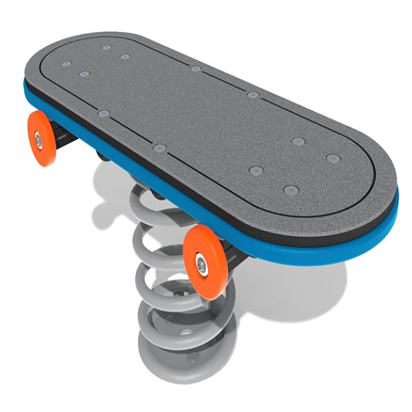 Spring Balance Skateboard