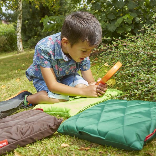 Outdoor Quilted Cushions Natural Colours | Creative Activity