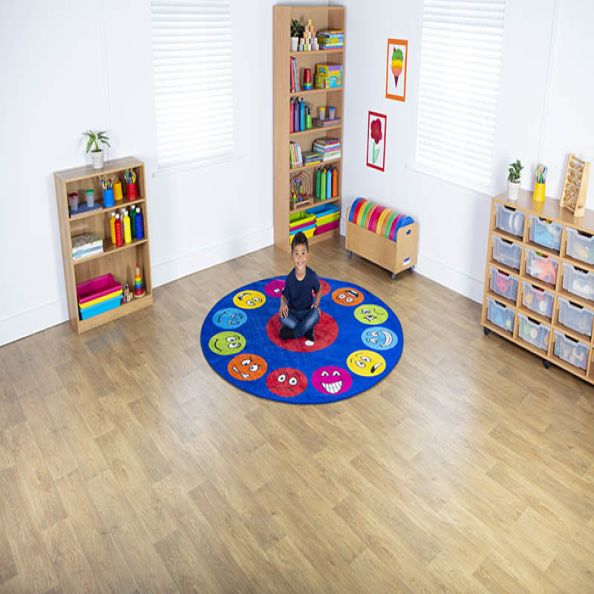 Emotions Faces Circular Carpet  | Creative Activity