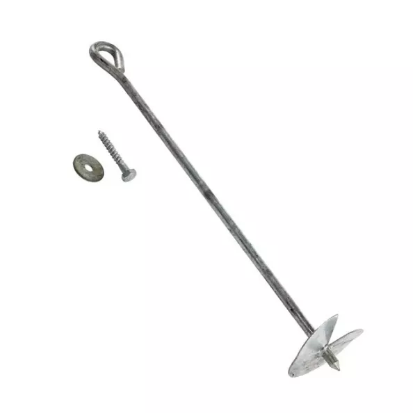 Galvanised Ground Anchor 400mm
