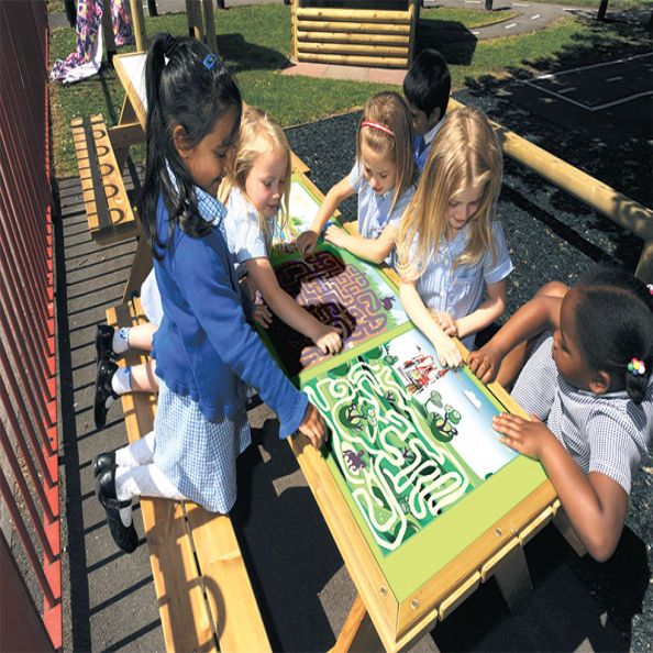 Table Gameboards - Tic-Tac-Toe & Ludo | Creative Activity