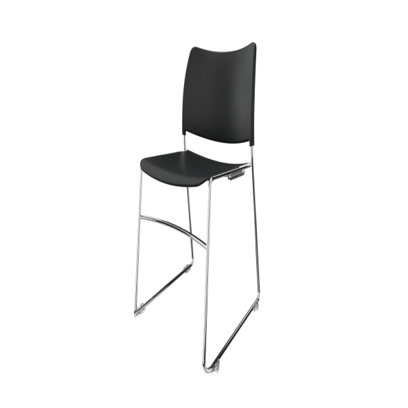 Stax Chair in Traffic Black