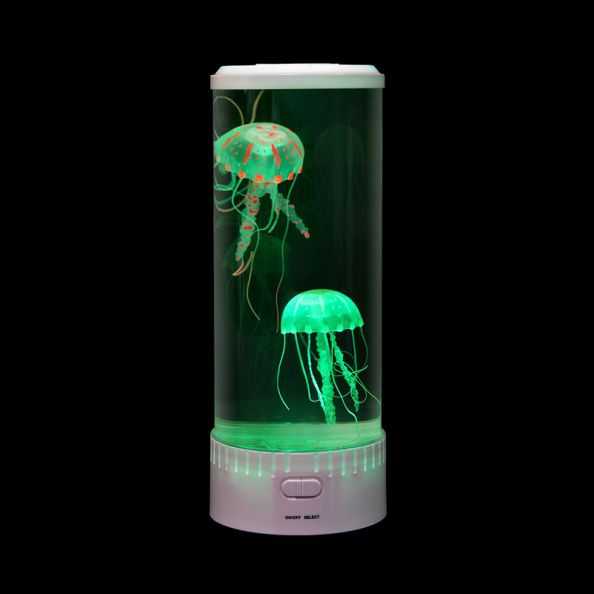 Jelly Fish Round Tank - White