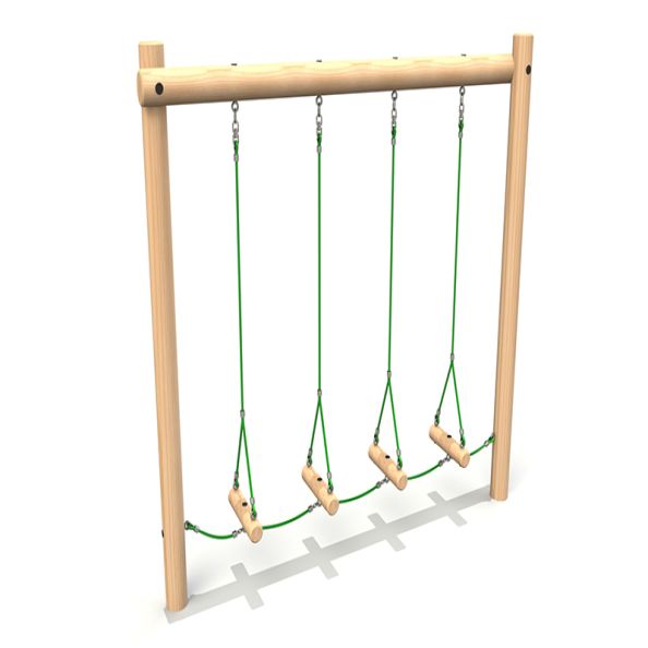 Log Rope Trim Trail | Outdoor Play Equipment | Creative Activity