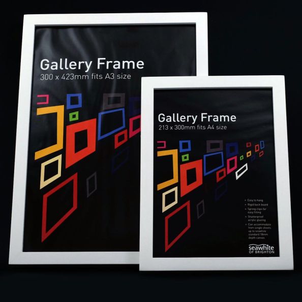 A1 Mounting Frame  59.4 x 84.1cm  White Finish | Creative Activity