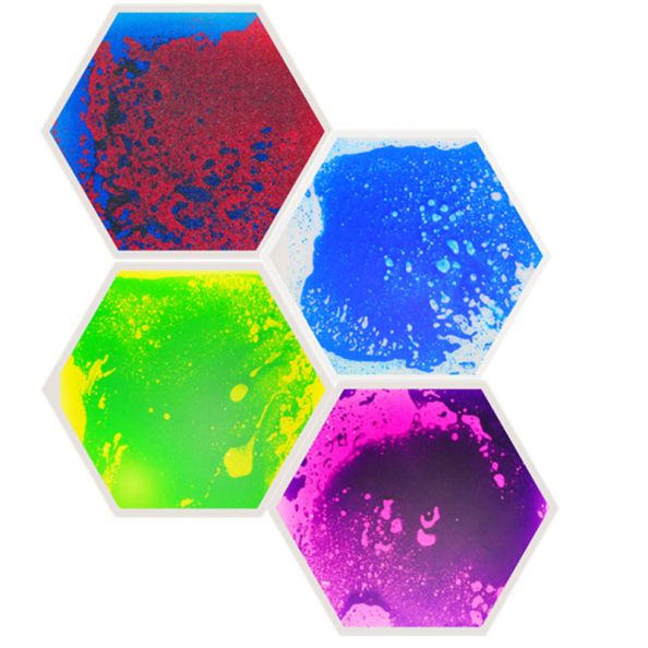 Hexagonal Liquid Floor Tiles  | Creative Activity