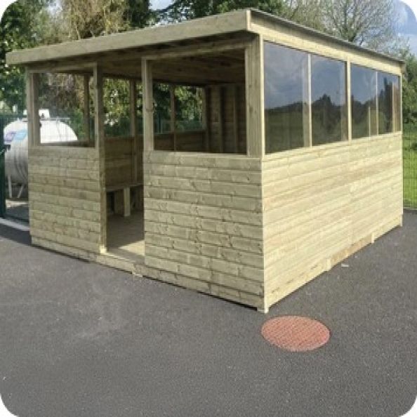 Outdoor Penthouse Classroom 10ft x 15ft