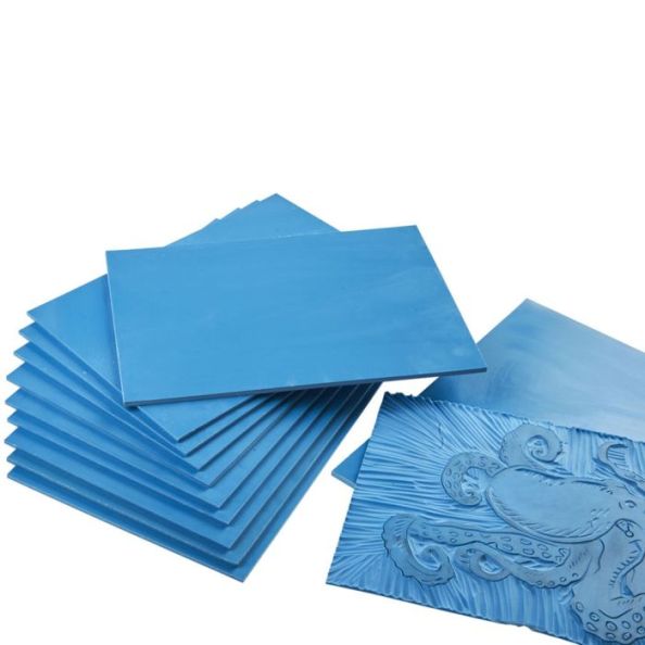 Specialist Crafts Easy Cut Lino A4 (297 x 210mm) Pack of 12 | Creative Activity