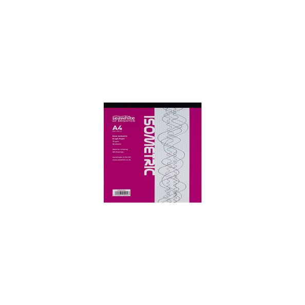 A4 Isometric graph  Pad 50 sheets 70gsm | Creative Activity