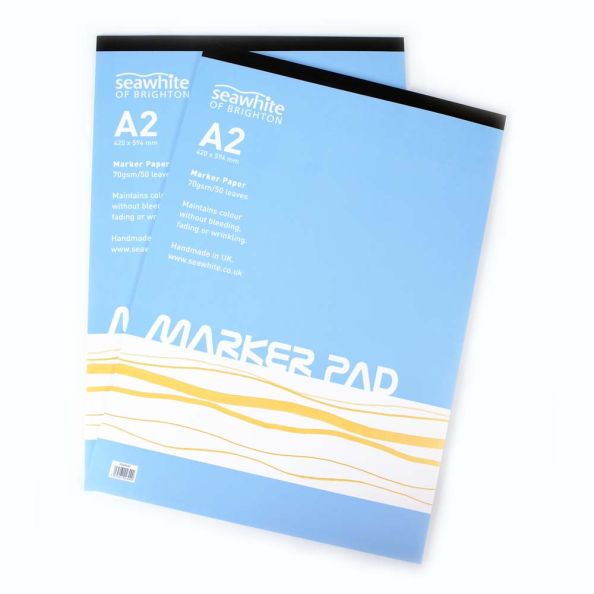 A2 Marker Pad  50 sheets  bleedproof 70gsm | Creative Activity