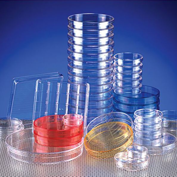 Petri Dishes, PS, 90mm, Triple Vent, 101VR20 (Pack 20)