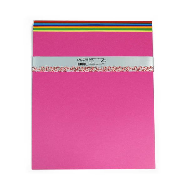 A3 Tropical Paper 135gsm 100 sheet Mango pack | Creative Activity