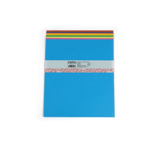 A4 Tropical Paper 135gsm 100 sheet mixed pack | Creative Activity