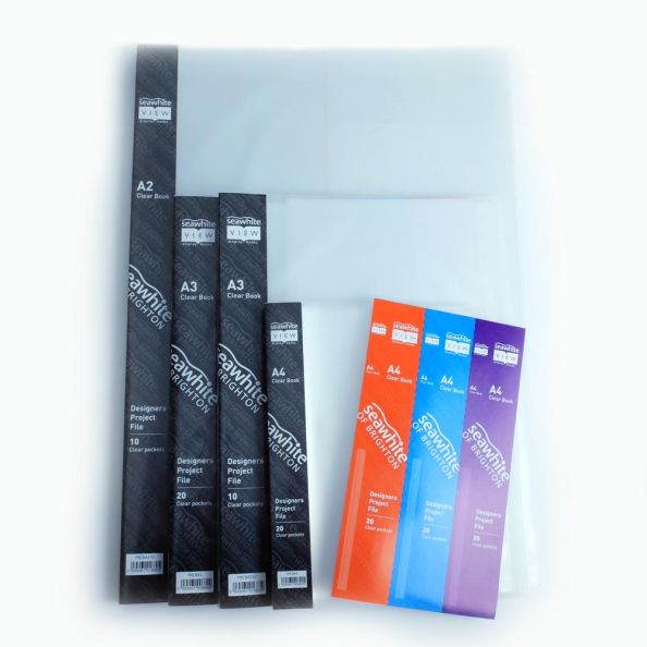 A6 Clear Book 20 clear pockets | Creative Activity