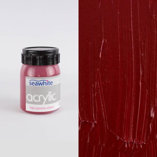 500ml Acrylic Paint Bottle Naptholene Carmine Red | Creative Activity
