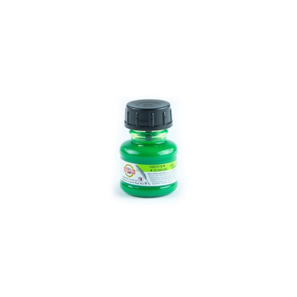 KIN Drawing Ink 20g small bottle Fluorescent Green | Creative Activity