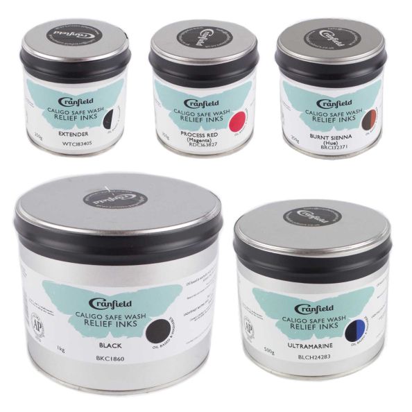 Caligo Relief Ink R.Umber  B Series 500g | Creative Activity