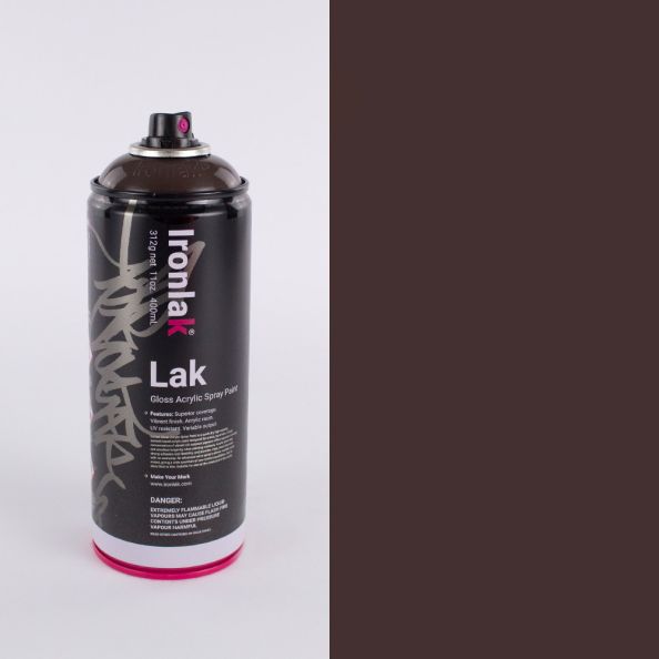 Ironlak Acrylic Spray Paint  400ml Can - Earth | Creative Activity