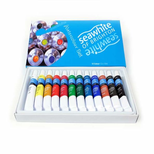 Watercolour Set (12x12ml colour tubes) | Creative Activity