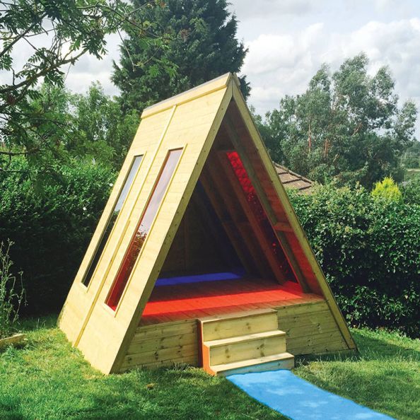 Rainbow Pyramid Den | Creative Activity