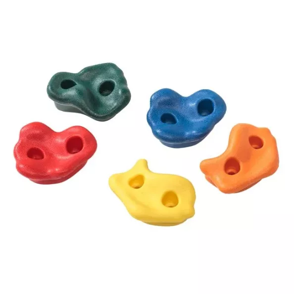 Climbing Rock Holds set of 5  (Approx 80mm)