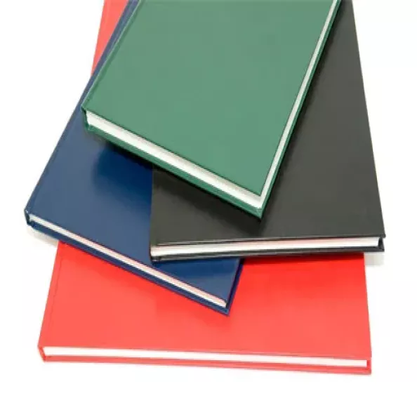 A4 Portrait Coloured Cover Sketchbook 92 pages 140gsm Red