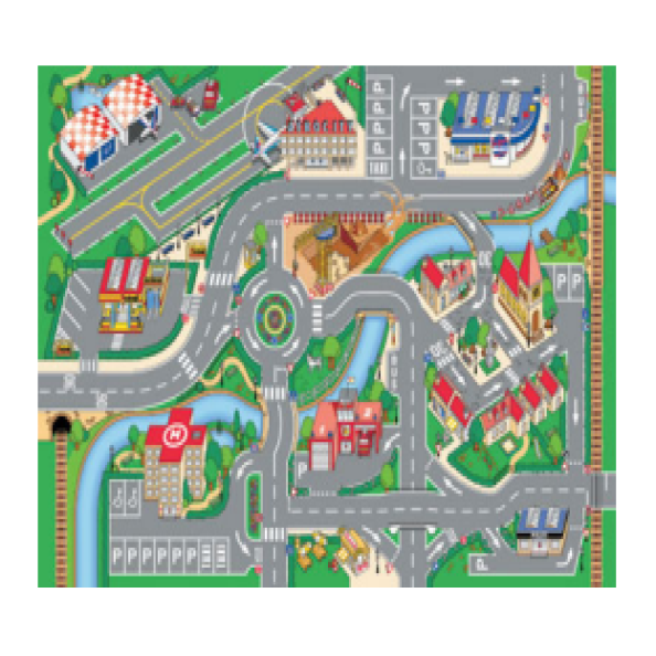 Connecting Playmats - Airport 