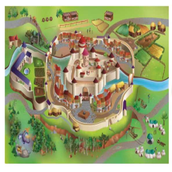 Playmat - Castle 100 x 150cm
