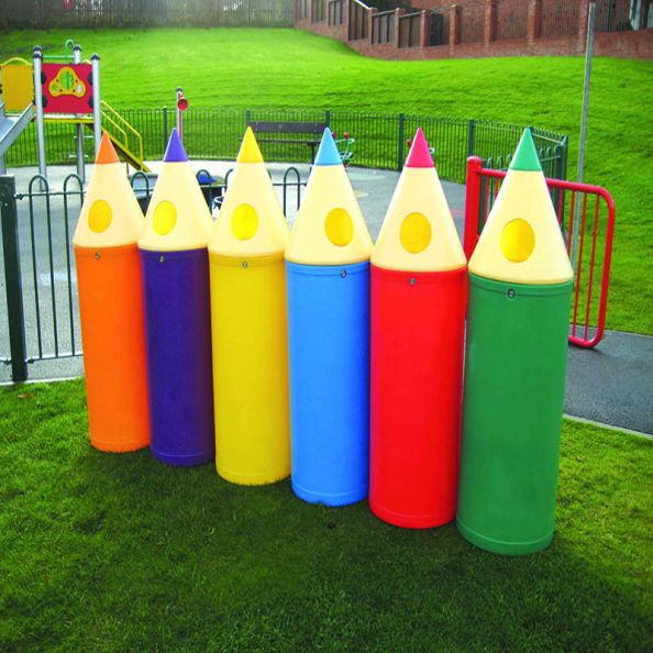 Pencil Litter Bins Midi - Single