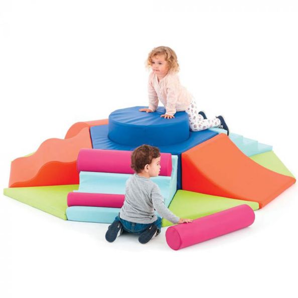 Soft Play Island - Set of 15 pieces  | Creative Activity