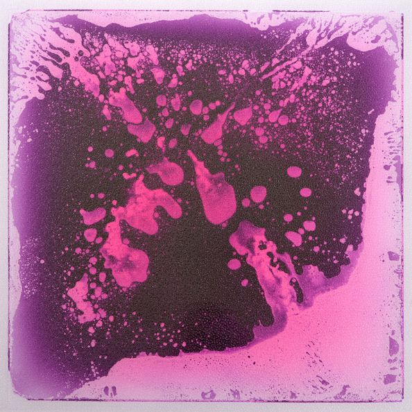 Liquid Floor Tile Purple