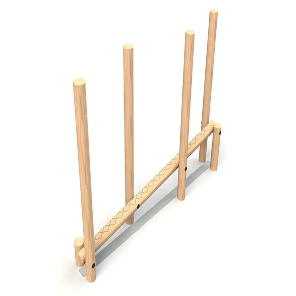 Inclined Balance Weaver Trim Trail  | Creative Activity