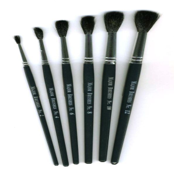 Squirrel Substitute Brushes Size 10 - pack of 10 | Creative Activity