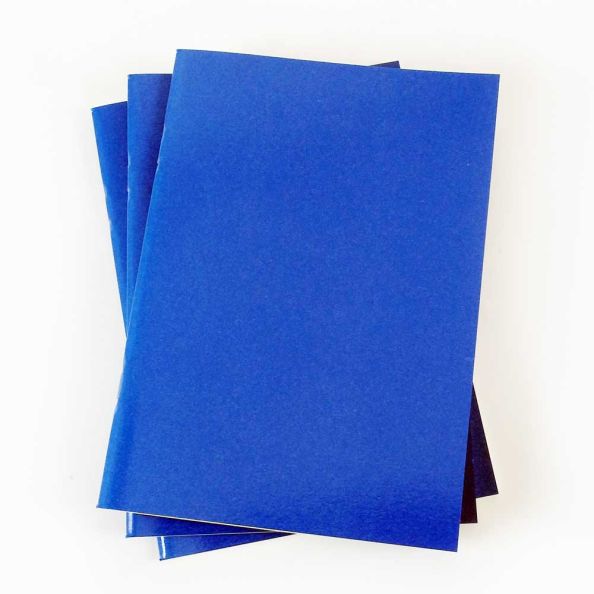 A3 Portrait Starter Sketchbook Laminated Blue Cover 40 pages 140gsm  | Creative Activity