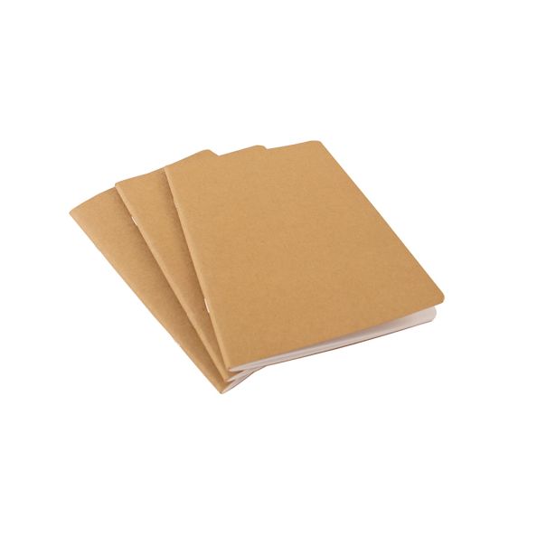 A5 Portrait ECO Starter Sketchbook Natural cover 32 pages 150gsm white paper | Creative Activity