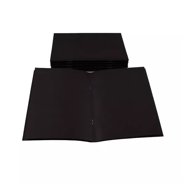 A5 Black paper starter book 140gsm (all black)