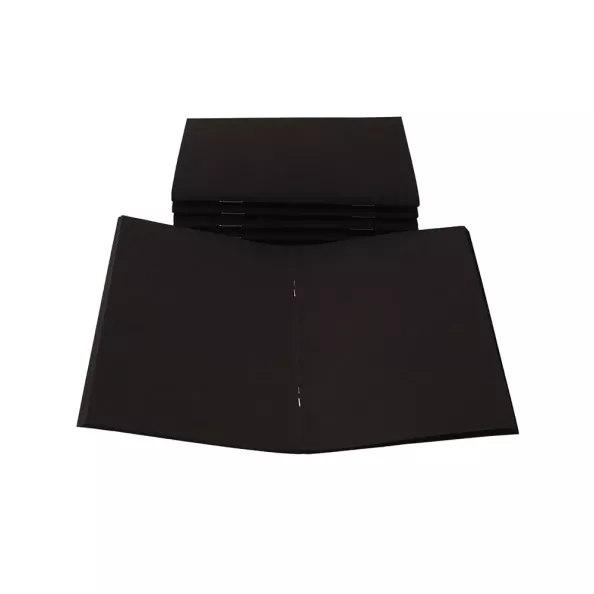 A6 Black paper starter book 140gsm (all black)