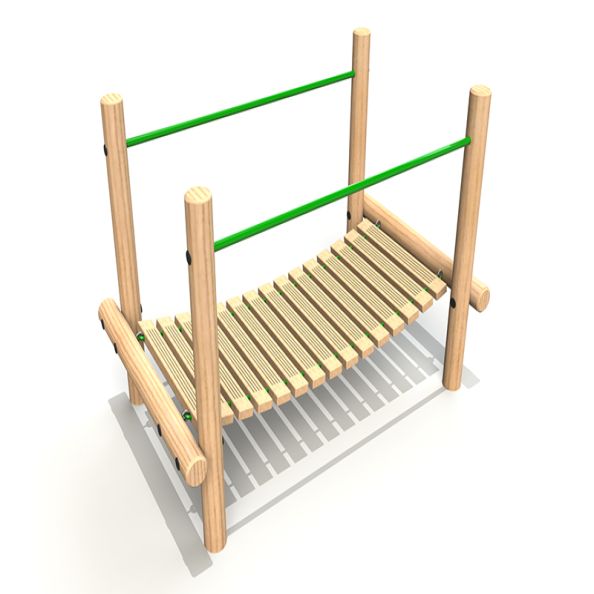 Drop Rope Clatter Bridge Trim Trail | Creative Activity