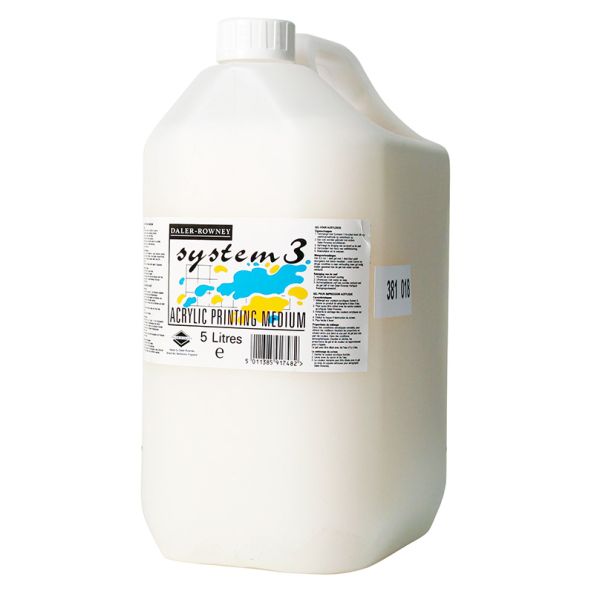 System 3 Textile Printing Medium 5 Litres | Creative Activity