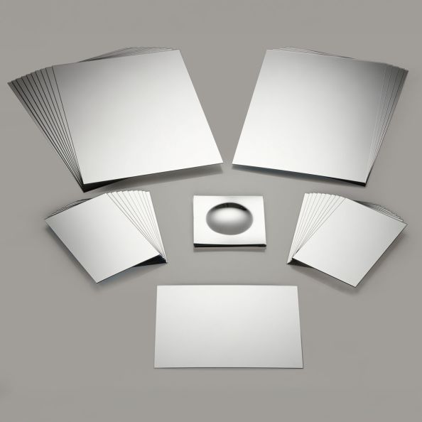 Double Sided Plastic Mirrors 150 x 100mm 10pk | Educational Resources | Creative Activity