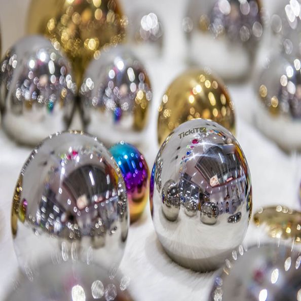 Sensory Reflective Balls Gold | Creative Activity
