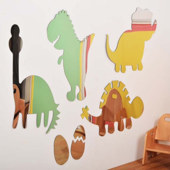 Dinosaur Mirror Set