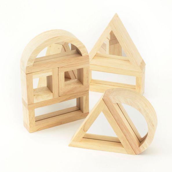 Large Mirror Blocks Pk 8 | Multi-Sensory Environments | Creative Activity