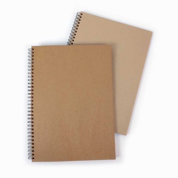 A3 ECO Kraft Sketchbook portrait 50 sheets 100gsm kraft paper | Creative Activity