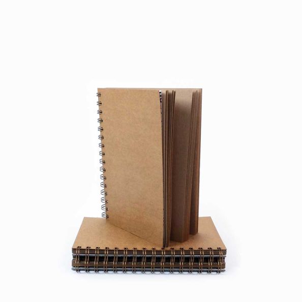 A5 ECO Kraft Sketchbook portrait 50 sheets 100gsm kraft paper | Creative Activity