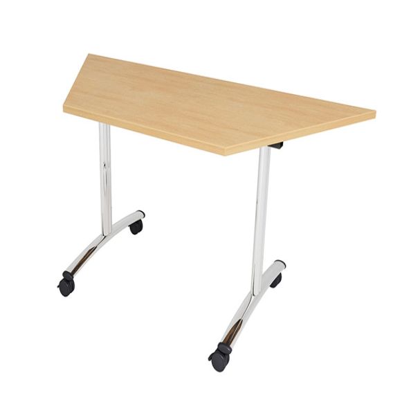 Orbit Tilt Top Tables 1412 x 740mm Trapezoidal 22.5 Degree | Creative Activity