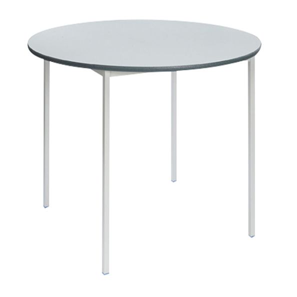 Welded Frame Circular Table 1000mm Pu Edge H710mm  | Creative Activity