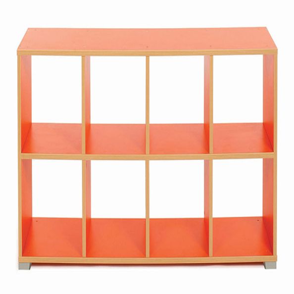 Candy Colours Backless Room Divider 6 cube (3x2) w700mm | Creative Activity