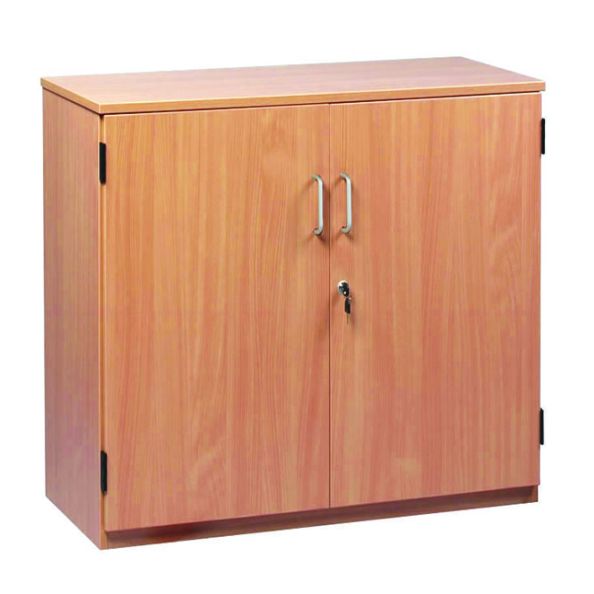 Lockable Storage Cupboard 750 - Maple h768mm c/w 2 adj sh | Creative Activity